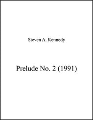 Prelude No. 2 Organ sheet music cover Thumbnail